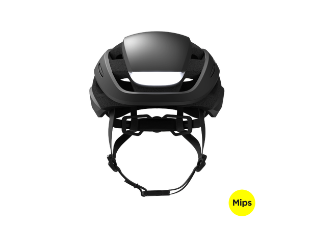 Lumos Ultra MIPS Sort Hjelm med Lys S 94LED, Blink, 51-55cm 