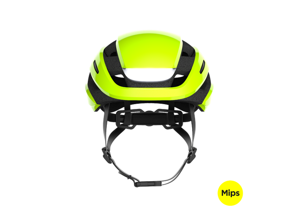 Lumos Ultra+ MIPS Neon Gul Hjelm M/L 94LED, Brems/Blink, 54-61cm 