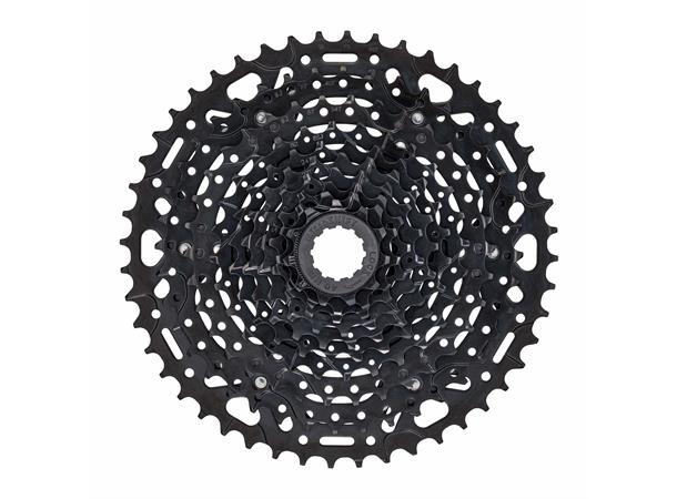 Microshift Advent X / Sword 10-d Kassett 11-48T, 662gr, Sort, Shimano kompatibel 
