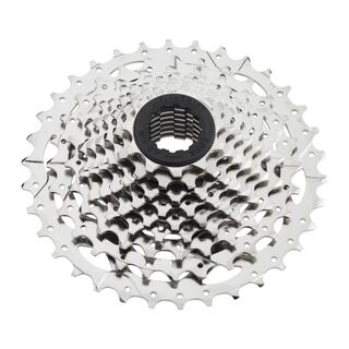 Microshift Marvo LT 9-delt Kassett 11-34T, 363gr, Nikkel belagt, Shimano