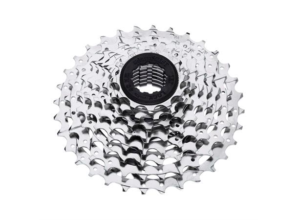 Microshift Mezzo 8-delt Kassett 11-32T, 318gr, Nikkel belagt, Shimano 