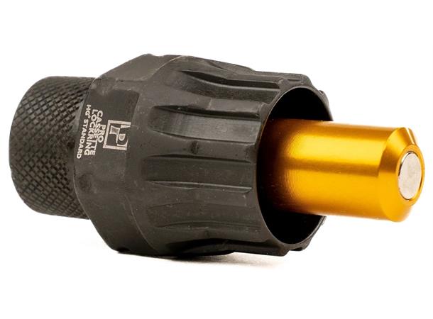 Pedro's HG Kassettavtager 3/8"pipe, Shimano, m/pinne for 5mm/12mm 
