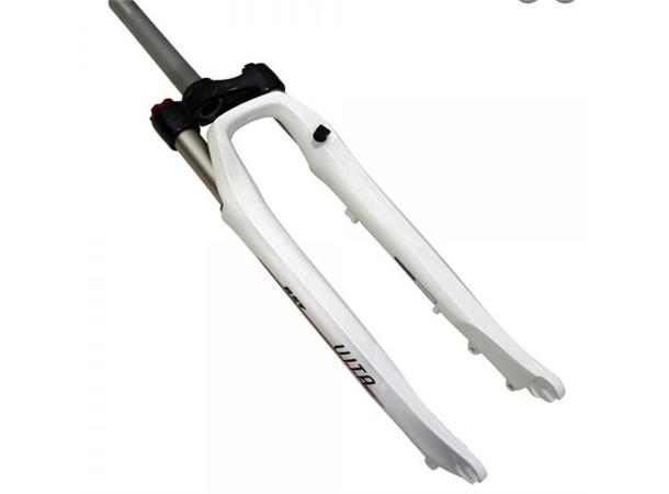 RST Vita 28" Dempegaffel Hvit 60mm, lockout, disc 