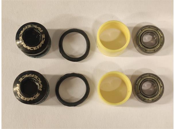 Race Face Aeffect R Rebuild Kit >2022 Aeffect R Pedaler, komplett. 