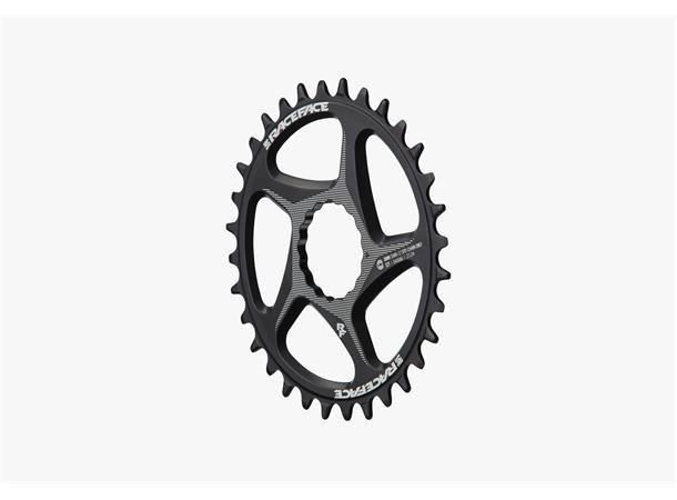 Race Face DM Krankdrev Cinch, 9/12-delt, Wide, Alu 