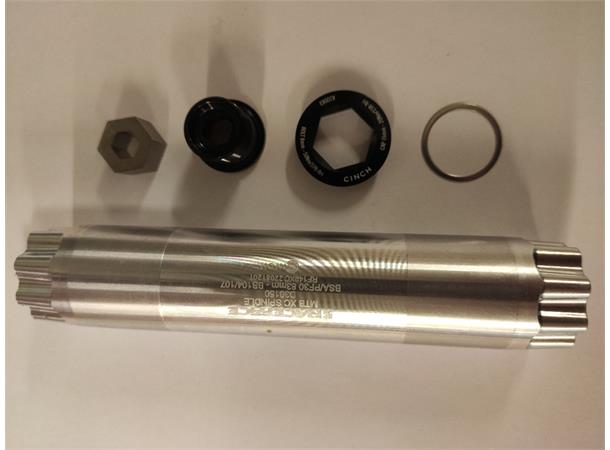 SPINDLE KIT,CINCH,30MM SPINDLE,83MM XC Ø30mm, Til 148,150,157mm baknav 