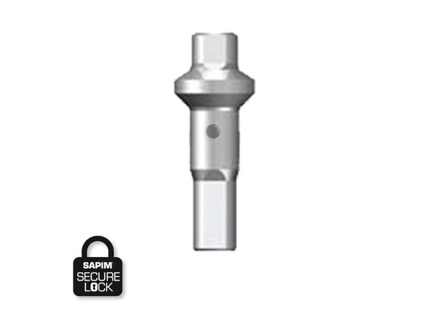 Sapim Double Square Sølv Eikenipler Messing, 2 x 18mm, Secure Lock, 500pk