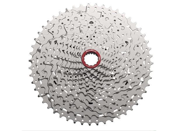 SunRace MZ930 12-Delt MS Kassett 10-51T, 675gr, Sølv, MicroSpline 