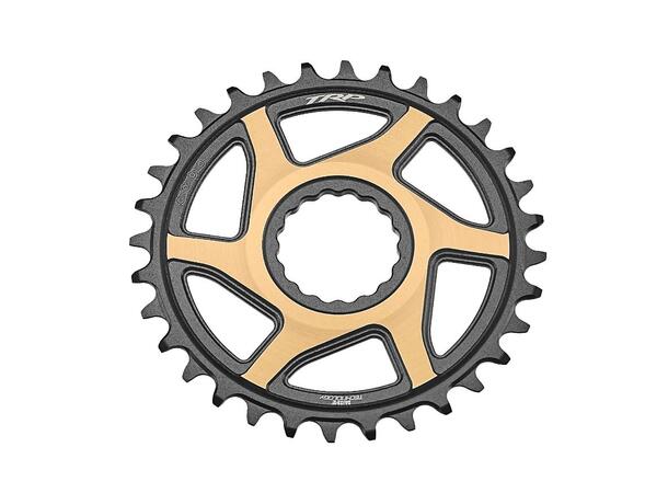 TRP EVO12 DM Krankdrev GOLD 32T M9050, Boost, 3mm offset, 79gr 