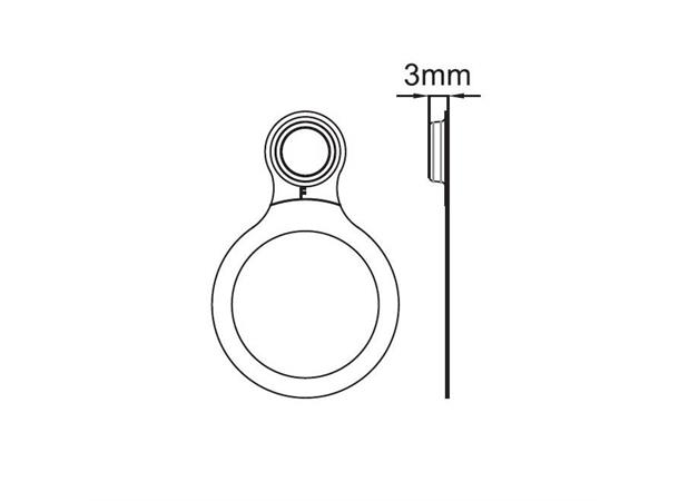 Tektro SP-SS20 Speedsensor CL Magnet Passer CL skiver, magnet vendt utover 