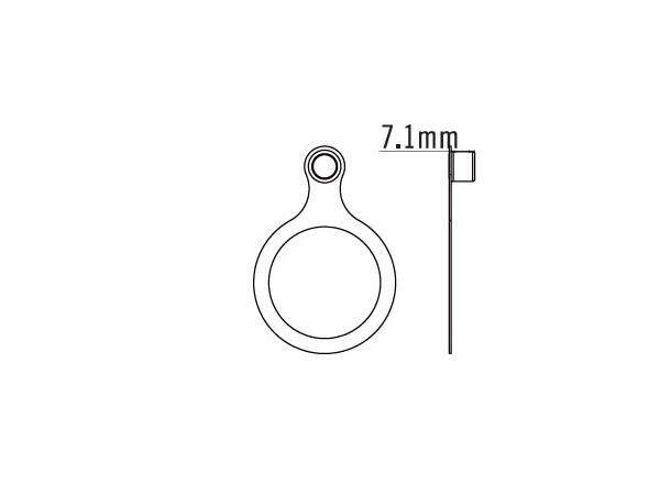 Tektro SP-SS30 Speedsensor CL Magnet Passer CL skiver, magnet vendt innover 