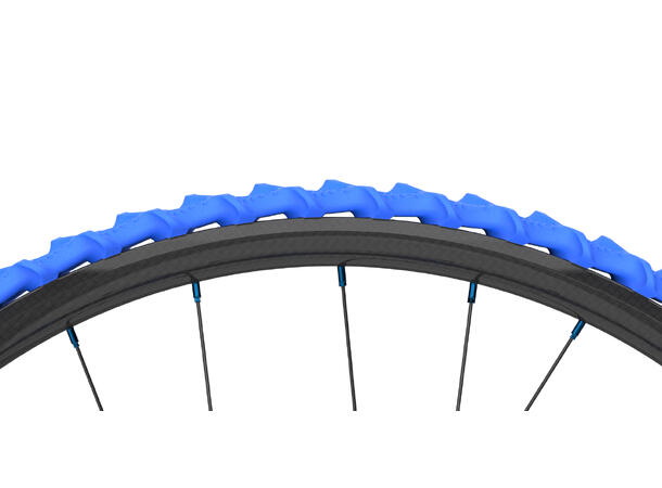 Tubolight Diamana XHD Dekkinnlegg 29/27 Blå, hard 2.5"-3.0", 290+305gr, Mullet 