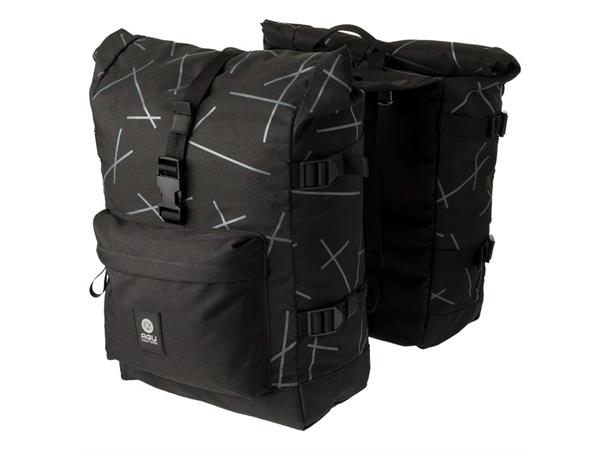AGU Urban Trend H20 Rolltop Sideveske Refleks, 14l, 730g, Vanntett, 28x35x14cm 