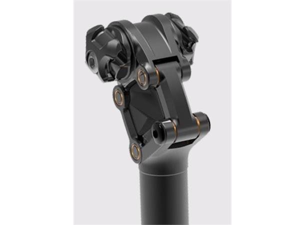 BBB ActionPost BSP-42 Dempe Setepinne 30.9mm, 400mm, Justerbar, Sort, Alu 
