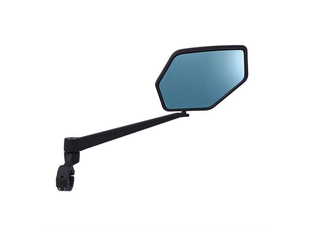 BBB E-View BBM-02 Høyre Speil Sort, ø22.2mm klemme 