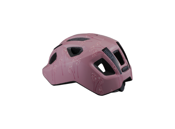 BBB Hero BHE-172 Barnehjelm Rosa S 11 Lufteventiler, 46-52cm 