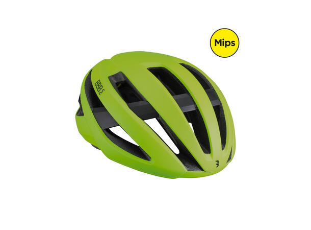BBB Maestro MIPS BHE-10 Hjelm Neon Gul M 17 Lufteventiler 