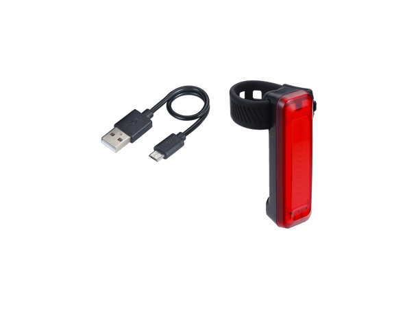 BBB Signal BLS-137 Baklykt LED, 50 Lumens, USB, Sort 