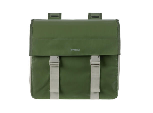 Basil Urban Load Sideveske Sett Moss Grønn, 48-53l, Universal Bridge 