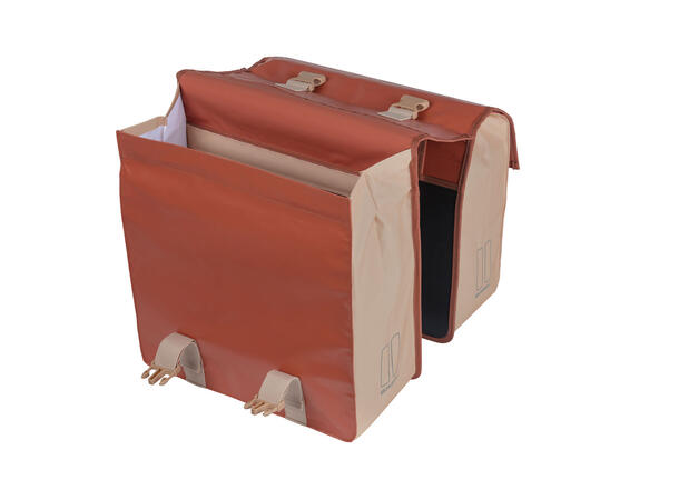 Basil Urban Load Sideveske Sett Terra Rød, 48-53l, Universal Bridge 