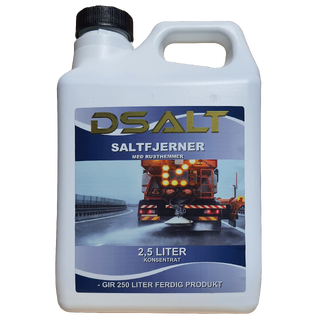 DSALT Saltfjerner Konsentrat 2.5l For sykkel, 1:100 - gir 250l væske