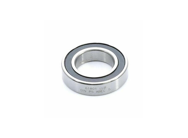Enduro 61801 LLB CN Maskinlager ABEC 5, 12x21x5 