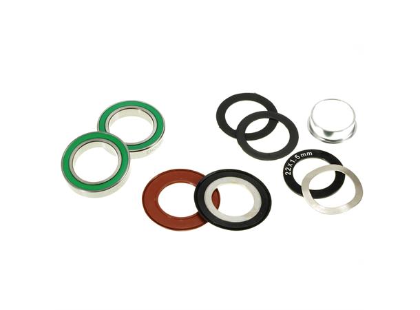 Enduro BB90/95 SRAM GXP Lagerkit XD BB90/95 GXP 22/24mm, XD-15 Ceramic 