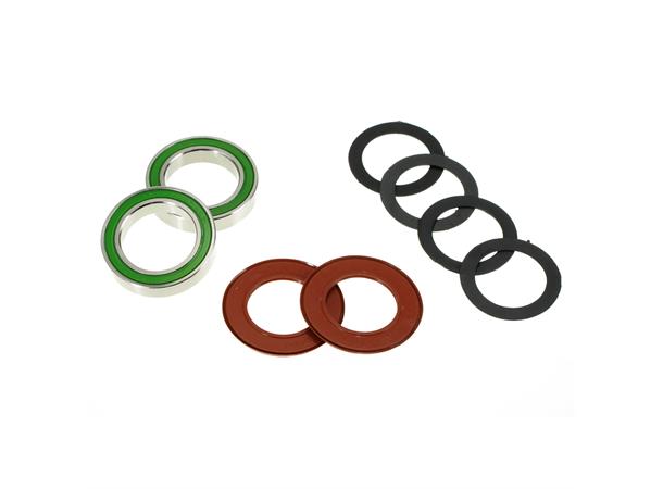 Enduro BB90/95 Shimano Lagerkit SS BB90/95, HollowtechII,A/C,Rustfritt stål 