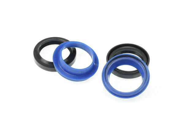 Enduro Blue Seal Pakning MARZOCCI 32 Dust Seal / Oil Seal, Polyuretan, Ø32mm 