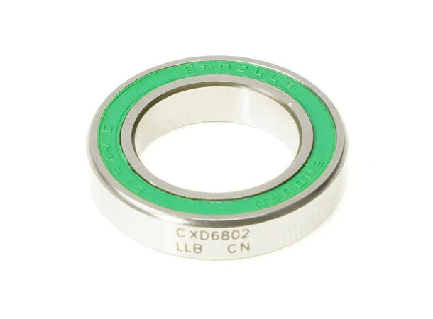 Enduro CXD 6802 LLB Maskinlager ABEC 5, 15x24x5, Ceramic XD-15 