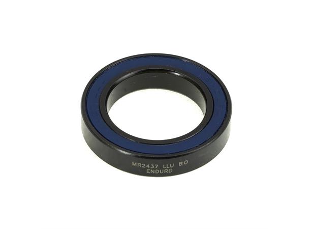 Enduro MR 2437 LLU BO Maskinlager ABEC 3, 24x37x7, Black Oxide 