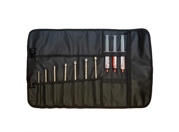 Enduro TB-001 Oppbevaringspose Sort, Cordura, sammerullbar 