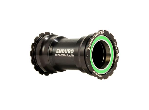 Enduro TorqTite BB386 Kranklager SS Ø46x86.5, 30mm A/C, Rustfritt stål 