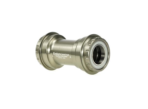Enduro TorqTite PF30 Kranklager SS Ø46x68/73, 24mm, Rustfritt stål 