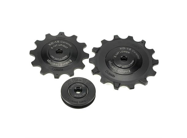 Enduro XD-15 Ceramic Trinsehjul Sort 11-14T, SRAM Eagle 