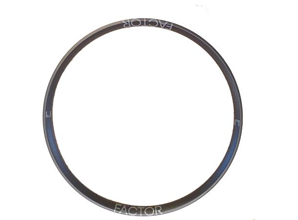 Factor Talladega 29" Felg 32H, 622 x 30mm, Alu, 530gr, sort