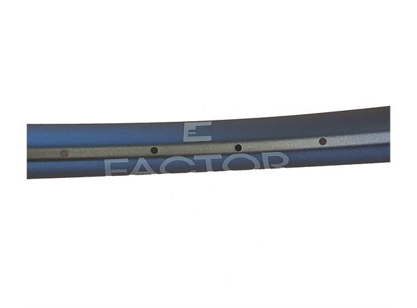 Factor Talladega 29" Felg 32H, 622 x 30mm, Alu, 530gr, sort