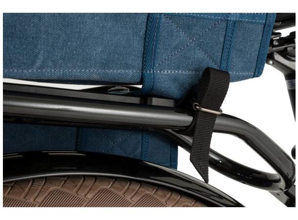 Fastrider Celo Sideveske Sett Blå, 34 ltr, Stroppefeste 