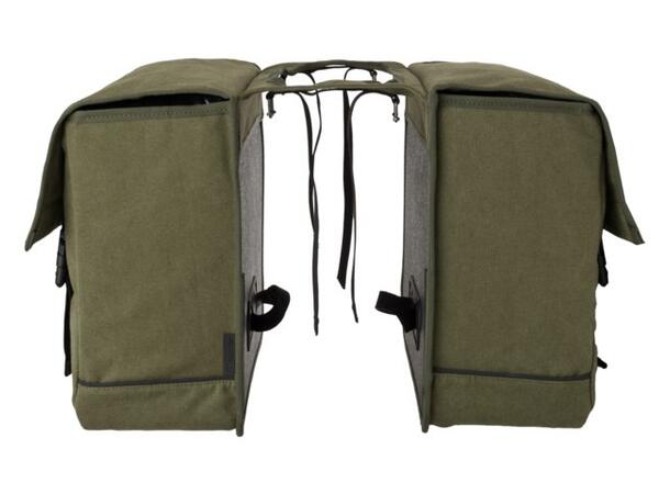 Fastrider Celo Sideveske Sett Grønn, 34 ltr, Stroppefeste 