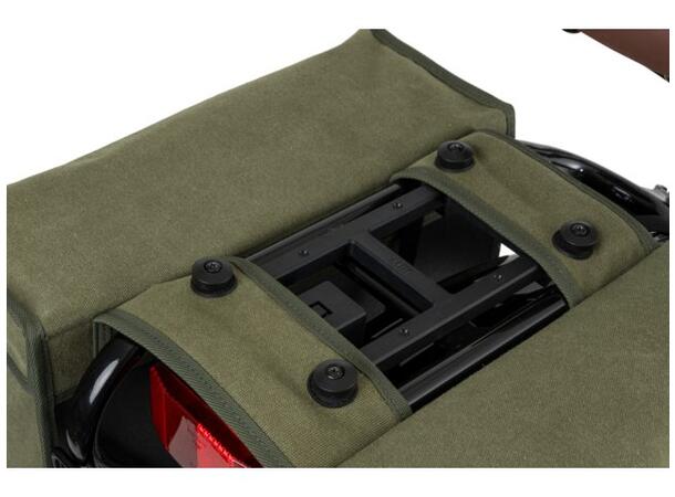 Fastrider Celo Sideveske Sett Grønn, 34 ltr, Stroppefeste 