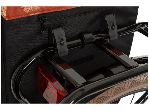 Fastrider Ginkgo Sideveske 17 ltr, E-bike Vario Hooks 