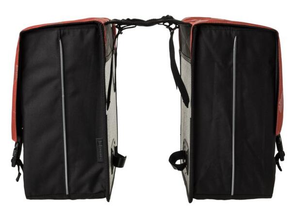 Fastrider Ginkgo Sideveske Sett 33 ltr, Stroppefeste 