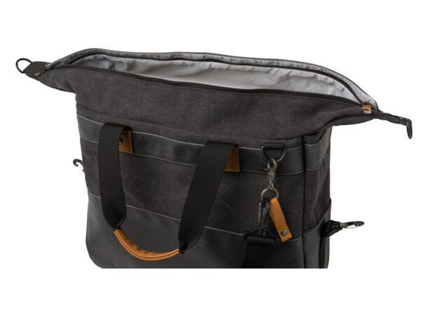 Fastrider Isas Trend Sideveske Matt Grå, 16 ltr, E-bike Vario Hooks 