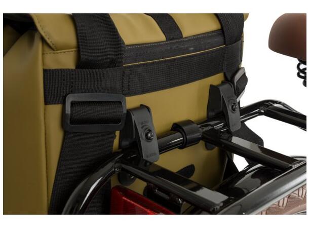 Fastrider Jaxx II Sideveske 14 ltr, E-bike Vario Hooks 