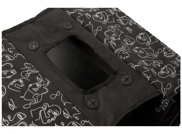 Fastrider Livia Trend Sideveske Sett 33 ltr, Stroppefeste 