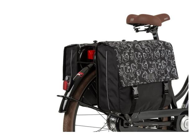 Fastrider Livia Trend Sideveske Sett 33 ltr, Stroppefeste 