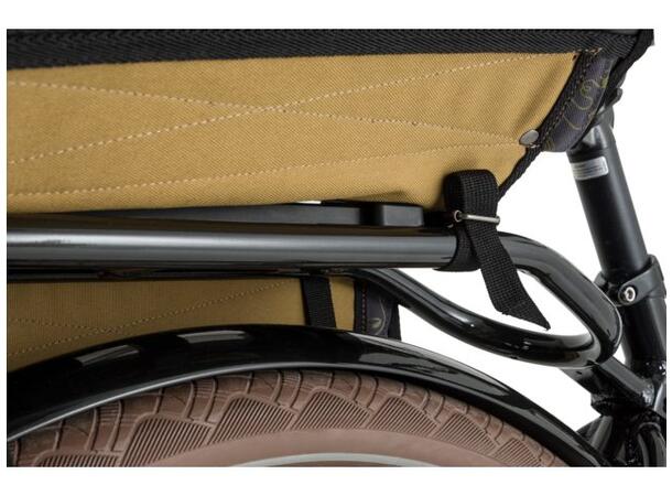 Fastrider Livia Trend Sideveske Sett Oliven, 33 ltr, Stroppefeste 