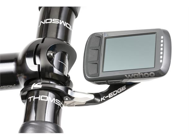 K-EDGE Wahoo BOLT Race Computerfeste Sort, 31.8mm, 32gr 