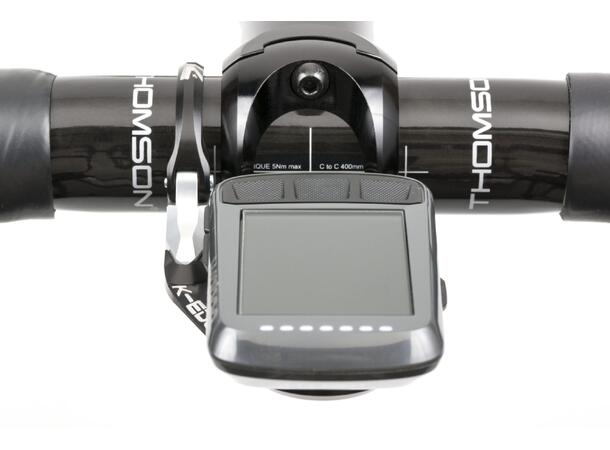 K-EDGE Wahoo BOLT Race Computerfeste Sort, 31.8mm, 32gr 