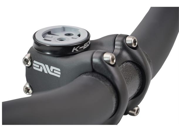 K-Edge Garmin Gravity Stem Computerfeste Sort, 1 1/8 Headcap